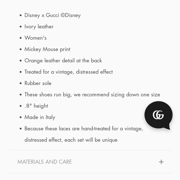 Disney x Gucci tennis shoes - Picture 8 of 16